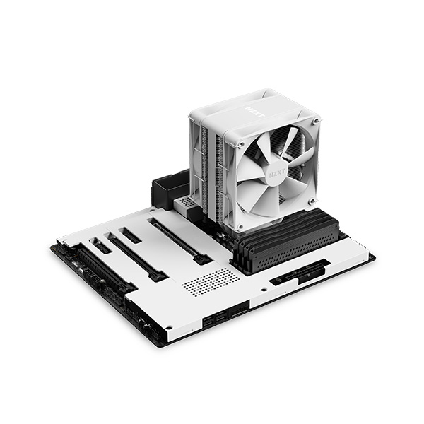 image of NZXT T120 CPU Air Cooler - White with Spec and Price in BDT