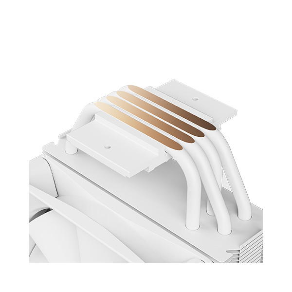 image of NZXT T120 RGB CPU Air Cooler - White with Spec and Price in BDT