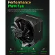 upHere UP1K4 CPU Air Cooler - Black upHere UP1K4 CPU Air Cooler - Black