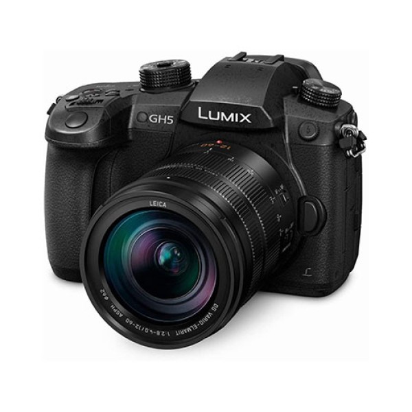 Panasonic Lumix GH5 DSLM 4K Mirrorless Micro Four Thirds Digital Camera with 12-60mm Lens kit