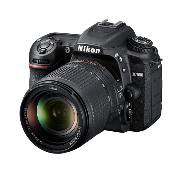 Nikon D7500 DSLR Camera with 18-140 VR Kit Lens