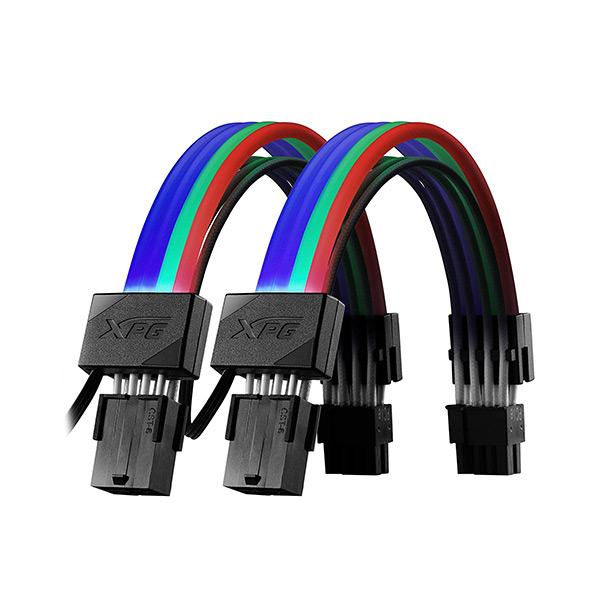image of Adata XPG Prime ARGB 8-Pin Extension Cable (ARGB-EX-CABLE-VGA-BKCWW) with Spec and Price in BDT