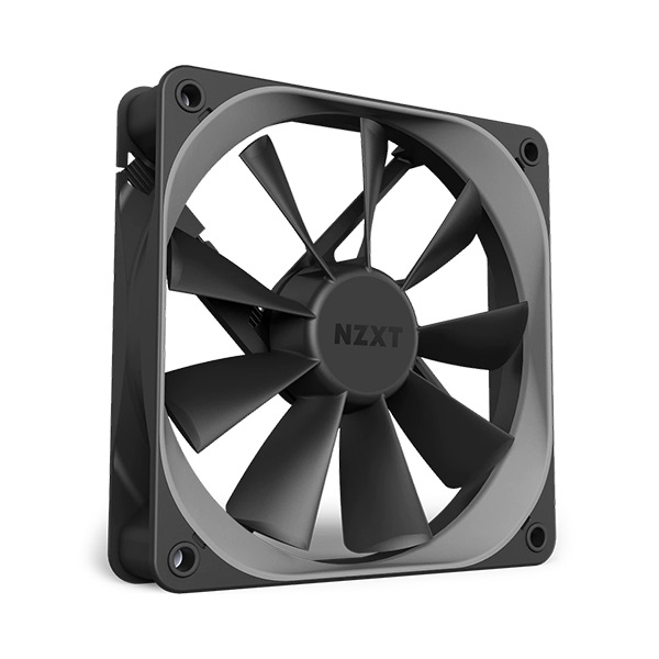 image of NZXT Aer F 120mm (RF-AF120-B1) Airflow Casing Fan with Spec and Price in BDT