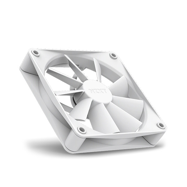 image of NZXT F120Q (RF-Q12SF-W1) 120mm Quiet Airflow Fan - White with Spec and Price in BDT