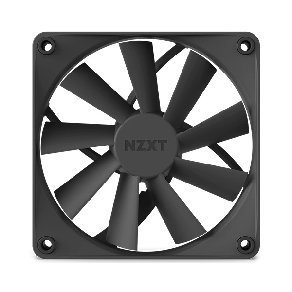 image of NZXT F120Q (RF-Q12SF-B1) 120mm Quiet Airflow Fan - Black with Spec and Price in BDT