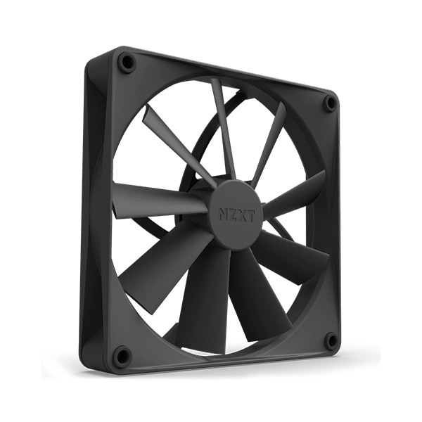 image of NZXT F140Q (RF-Q14SF-B1) 140mm Quiet Airflow Fan - Black with Spec and Price in BDT