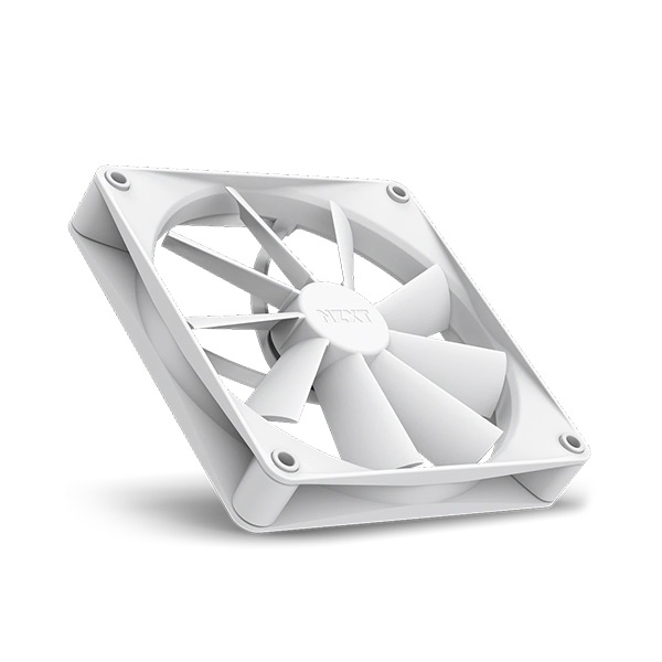 image of NZXT F140Q (RF-Q14SF-W1) 140mm Quiet Airflow Fan - White with Spec and Price in BDT