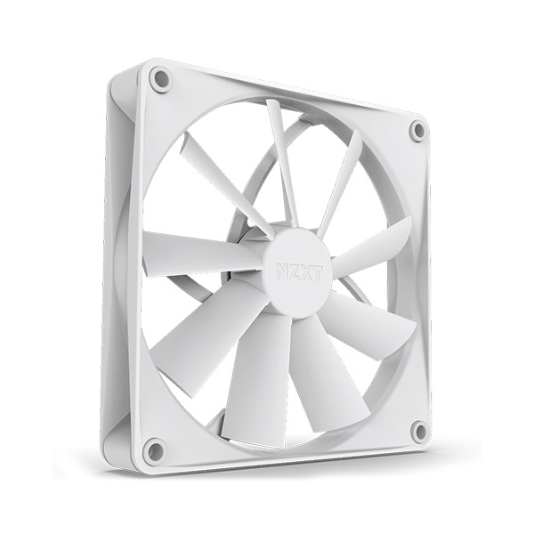image of NZXT F140Q (RF-Q14SF-W1) 140mm Quiet Airflow Fan - White with Spec and Price in BDT