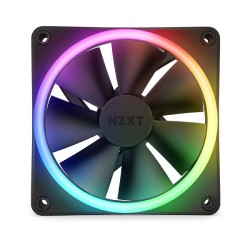 NZXT F120 RGB DUO 120mm RGB Casing Fan - Black