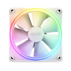NZXT F120 RGB DUO 120mm RGB Casing Fan - White
