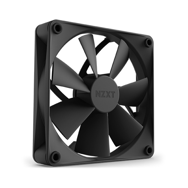 image of NZXT F120P 120mm Static Pressure Casing Fan - Black with Spec and Price in BDT
