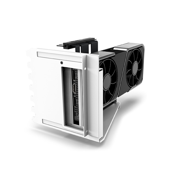 image of NZXT Vertical GPU Mounting Kit - White with Spec and Price in BDT
