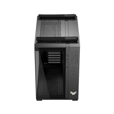ASUS TUF Gaming GT502 Horizon Mid Tower Dual-Chamber Gaming Chasing - Black image of ASUS TUF Gaming GT502 Horizon Mid Tower Dual-Chamber Gaming Chasing - Black with Spec and Price in BDT