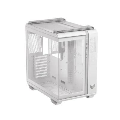 ASUS TUF Gaming GT502 Horizon Mid Tower Dual-Chamber Gaming Chasing - White image of ASUS TUF Gaming GT502 Horizon Mid Tower Dual-Chamber Gaming Chasing - White with Spec and Price in BDT