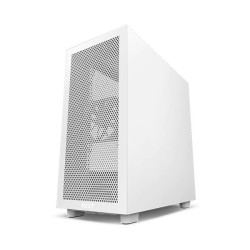 product image of NZXT H7 Flow (CM-H71FW-01-White) Mid-Tower Airflow Casing - White with Specification and Price in BDT