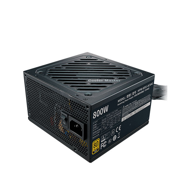 image of Cooler Master G800 GOLD 800W Power Supply with Spec and Price in BDT