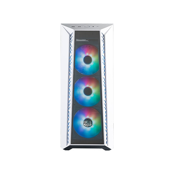 image of Cooler Master Masterbox 520 Mesh Mid Tower ATX Casing-White with Spec and Price in BDT