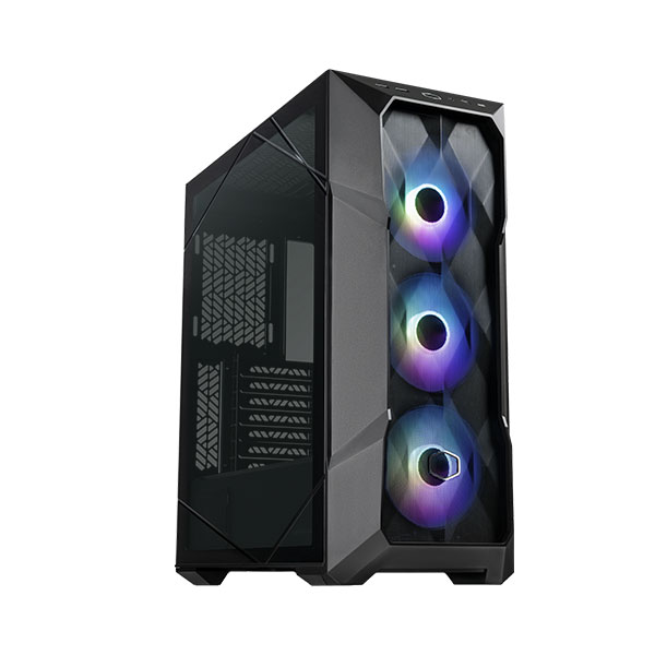 image of Cooler Master Masterbox TD500 Mesh V2 Mid Tower Casing-Black with Spec and Price in BDT