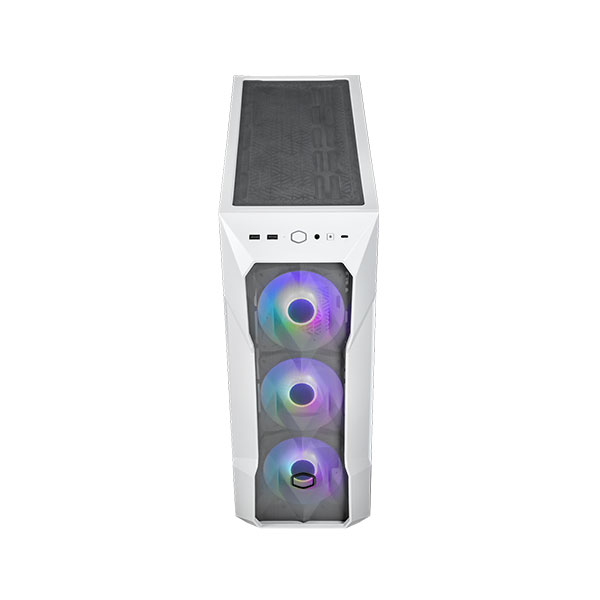 image of Cooler Master Masterbox TD500 Mesh V2 Mid Tower Casing-White with Spec and Price in BDT