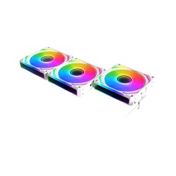 product image of Xigmatek Starlink Ultra Arctic 3 In 1 ARGB Casing Fan with Specification and Price in BDT