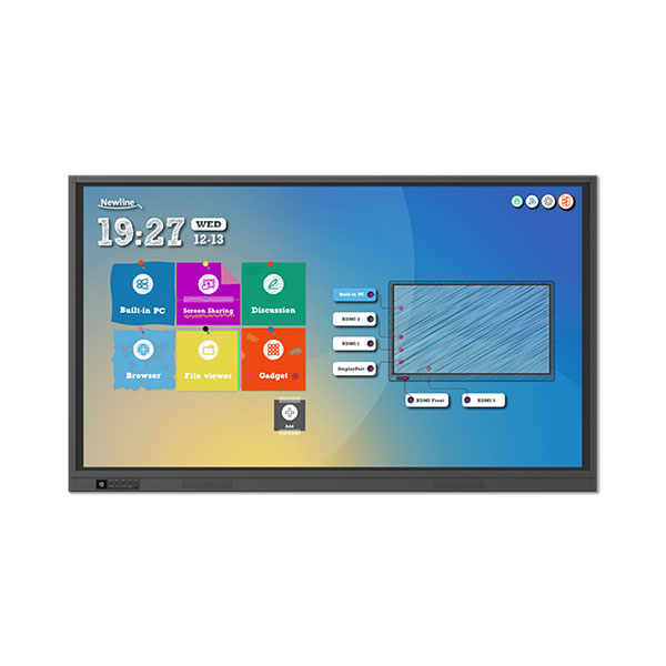 image of Newline TT-6519RS 65 inch 4K UHD Education/ Meeting Room Interactive Flat Panel Display with Spec and Price in BDT