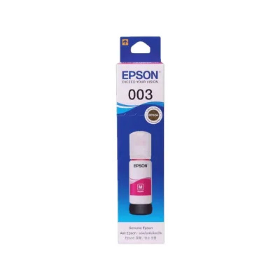 image of Epson 003 Magenta Ink Bottle #C13T00V300 with Spec and Price in BDT