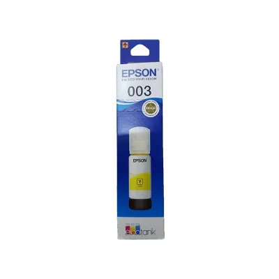 image of Epson 003 Yellow Ink Bottle #C13T03Y400 with Spec and Price in BDT