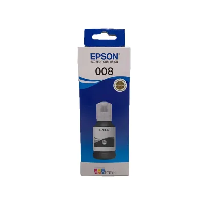 image of Epson 008 Black Ink Bottle #C13T06G198 with Spec and Price in BDT