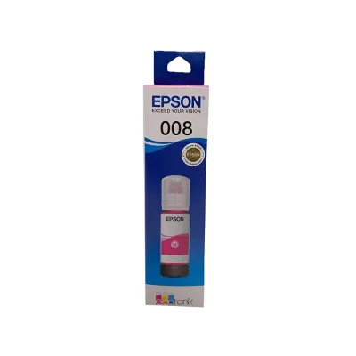 image of Epson 008 Magenta Ink Bottle #C13T06G398 with Spec and Price in BDT