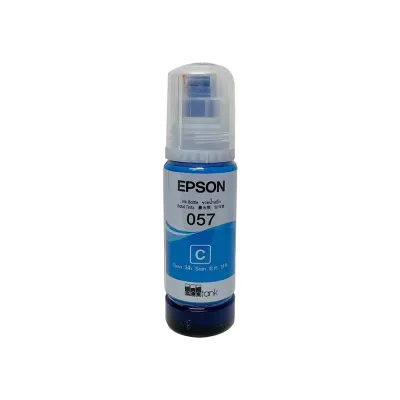 image of Epson 057 Cyan Ink Bottle #C13T09D200 with Spec and Price in BDT