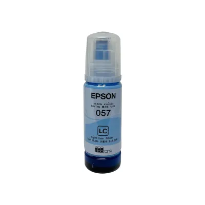 image of Epson 057 Light Cyan Ink Bottle #C13T09D500 with Spec and Price in BDT