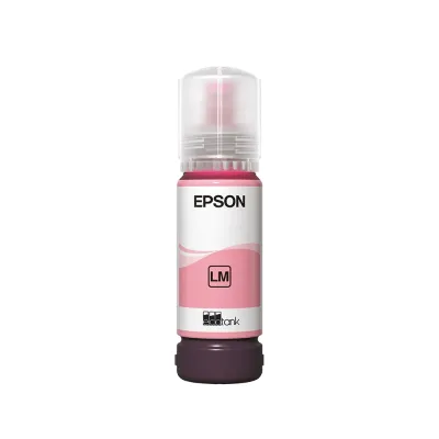 image of Epson 057 Light Magenta Ink Bottle #C13T09D600 with Spec and Price in BDT