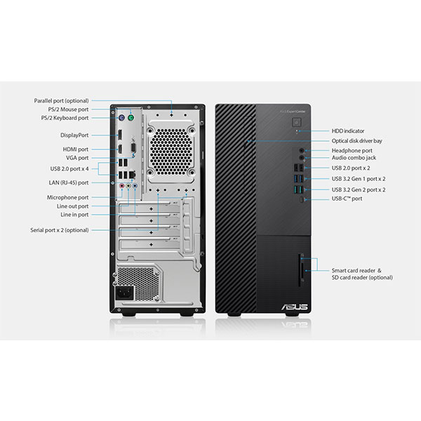 image of ASUS ExpertCenter D700MC 10TH Gen Core i5 8GB RAM 1TB HDD Brand PC with Spec and Price in BDT