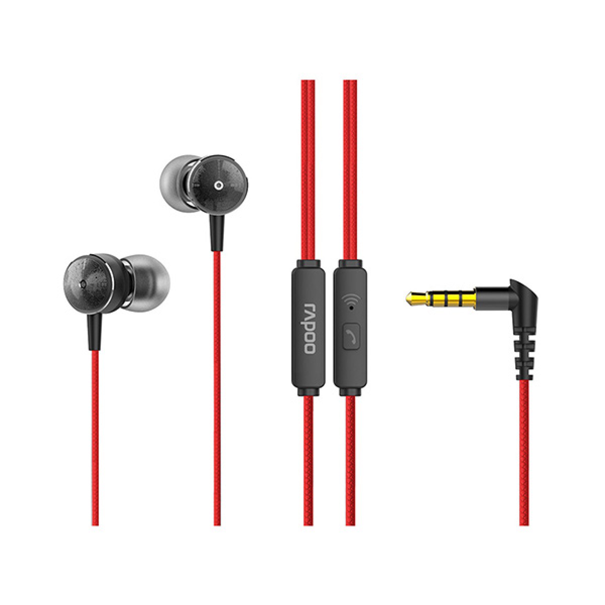 Rapoo EP28 Wired Inear Earphone price in Bangladesh