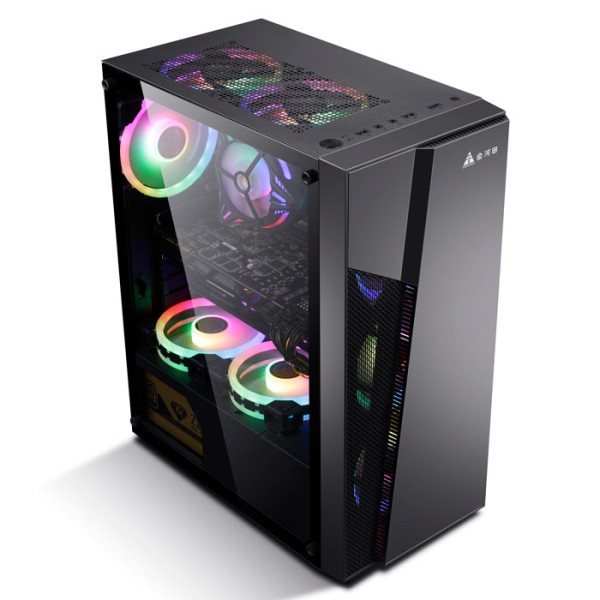 image of GOLDEN FIELD 21+ WAKENING ATX Gaming Case with Spec and Price in BDT