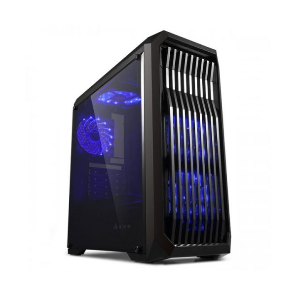 image of Golden Field G9B Black Color ATX Gaming Casing with Spec and Price in BDT