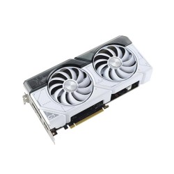 product image of ASUS Dual GeForce RTX 4070 White 12GB GDDR6X OC Edition Graphics Card with Specification and Price in BDT