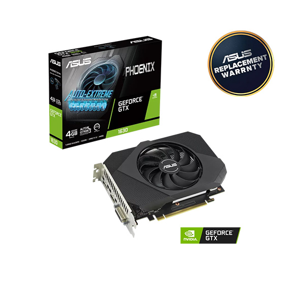image of ASUS Phoenix GeForce GTX 1630 4GB  GDDR6 Graphics Card with Spec and Price in BDT