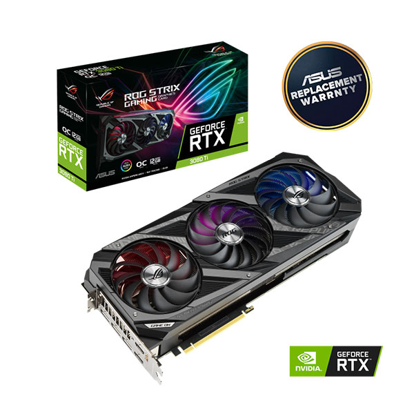 ASUS ROG Strix GeForce RTX 3080 Ti OC Edition 12GB GDDR6X Graphics Card