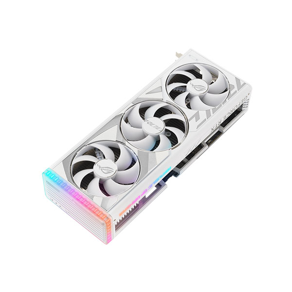 image of ASUS ROG Strix GeForce RTX 4090 24GB GDDR6X White Edition Graphics Card with Spec and Price in BDT