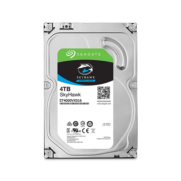 image of Seagate SkyHawk 4TB 3.5-inch SATA 5400 RPM Surveillance HDD - ST4000VX016 with Spec and Price in BDT