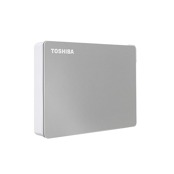 image of Toshiba Canvio Flex 4TB USB 3.2 Type-C External HDD - Silver #HDTX140ASCCA with Spec and Price in BDT