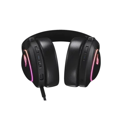 ASUS ROG Delta II Tri-Mode Wireless Gaming Headphone - Black image of ASUS ROG Delta II Tri-Mode Wireless Gaming Headphone - Black with Spec and Price in BDT