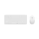 Rapoo 9050S Multi-mode Wireless Ultra-slim Compact Keyboard & Mouse Combo - White Rapoo 9050S Multi-mode Wireless Ultra-slim Compact Keyboard & Mouse Combo - White