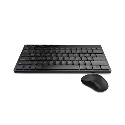 Rapoo 8000S Wireless Keyboard Mouse Combo image of Rapoo 8000S Wireless Keyboard Mouse Combo with Spec and Price in BDT