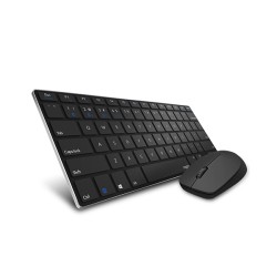 product image of Rapoo 9000m Multi-mode Wireless Keyboard Mouse Combo with Specification and Price in BDT