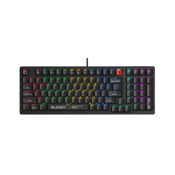 image of A4tech Bloody S98 BLMS Red Plus Switch RGB Mechanical Gaming Keyboard with Spec and Price in BDT