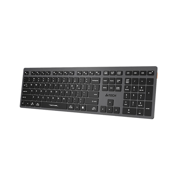 image of A4tech Fstyler FBX50C 2.4G Bluetooth Rechargeable Type-C Multi-mode Wireless Keyboard  with Spec and Price in BDT