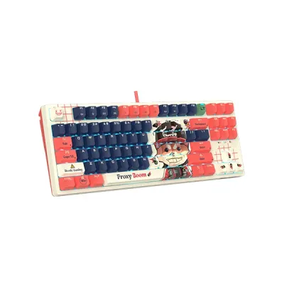 A4Tech Bloody AT87 Proxy Boom RGB USB Mechanical Gaming Keyboard image of A4Tech Bloody AT87 Proxy Boom RGB USB Mechanical Gaming Keyboard with Spec and Price in BDT
