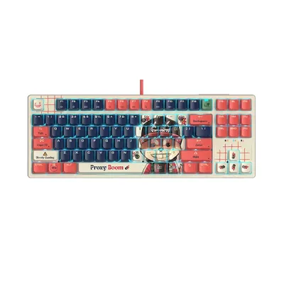 A4Tech Bloody AT87 Proxy Boom RGB USB Mechanical Gaming Keyboard image of A4Tech Bloody AT87 Proxy Boom RGB USB Mechanical Gaming Keyboard with Spec and Price in BDT
